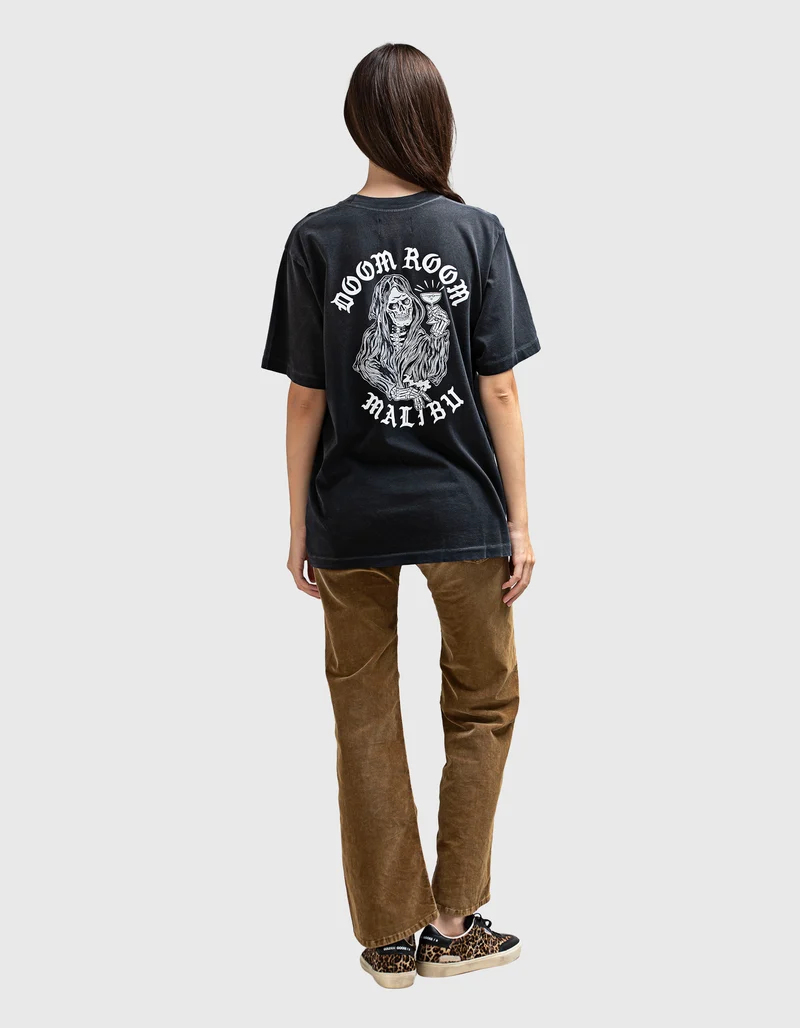 Bedrucktes T-Shirt Doom Room im Vintage-Stil