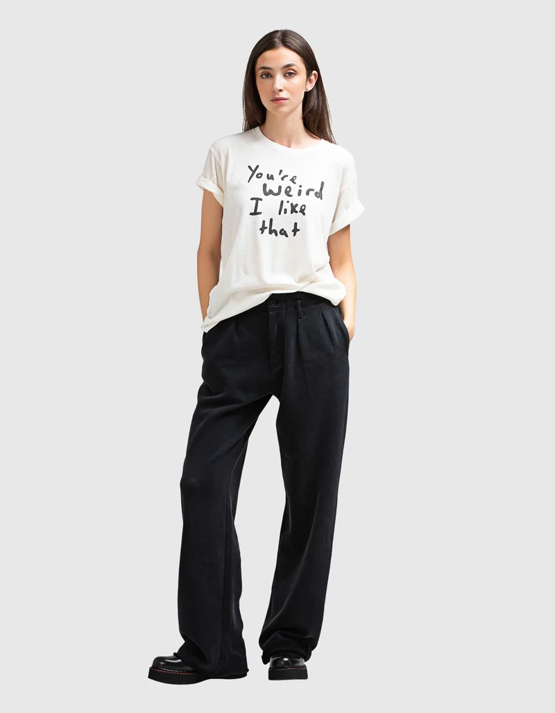 Bedrucktes T-Shirt You're Weird I like that Boy T