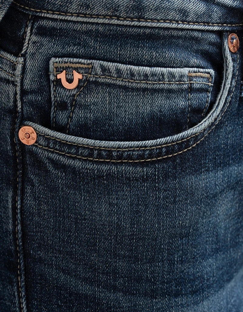 Kick Flare Jeans Halle mit offenem Saum