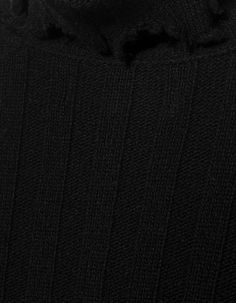Oversize Destroyed Kaschmir-Woll-Mix Pullover