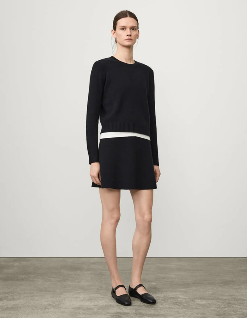 Kaschmir-Pullover Mable mit Rundhalsausschnitt