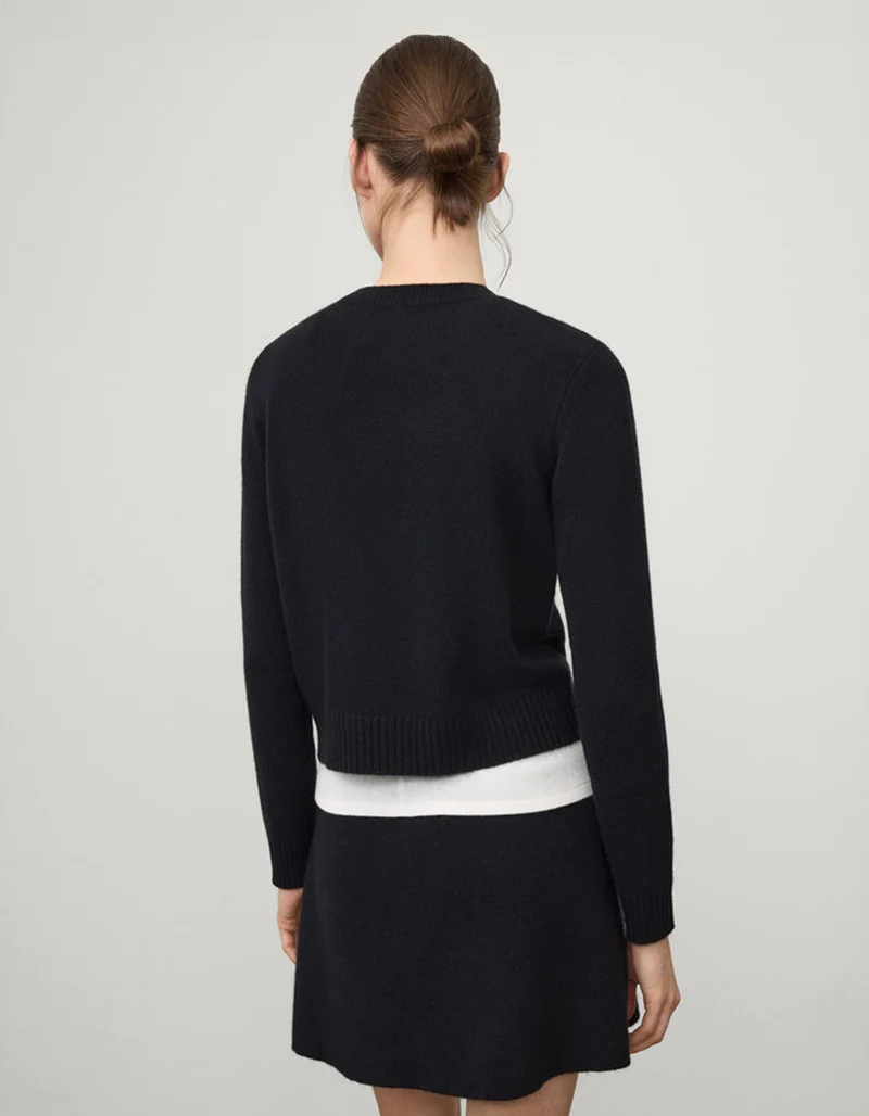 Kaschmir-Pullover Mable mit Rundhalsausschnitt
