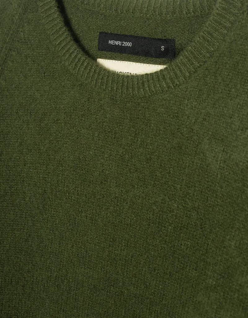 Kaschmir-Seiden-Mix Pullover mit Rundhalsausschnitt