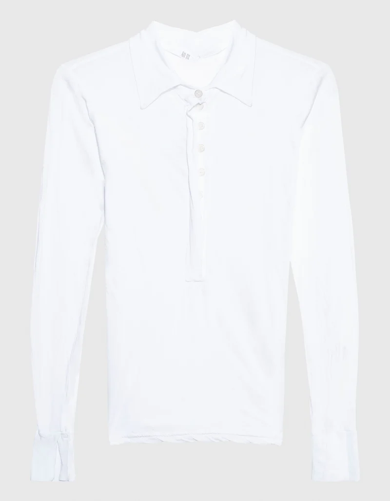 Slim-Fit Longsleeve-Polo-Shirt