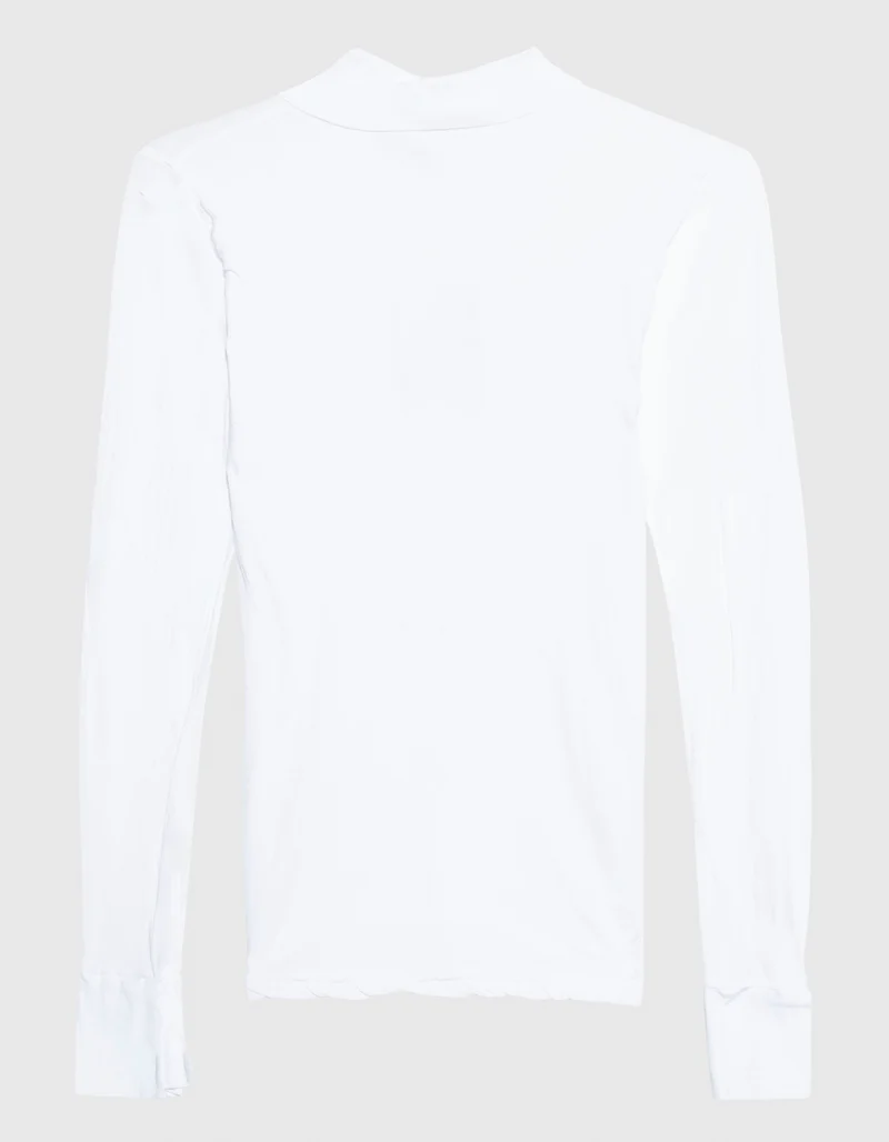 Slim-Fit Longsleeve-Polo-Shirt