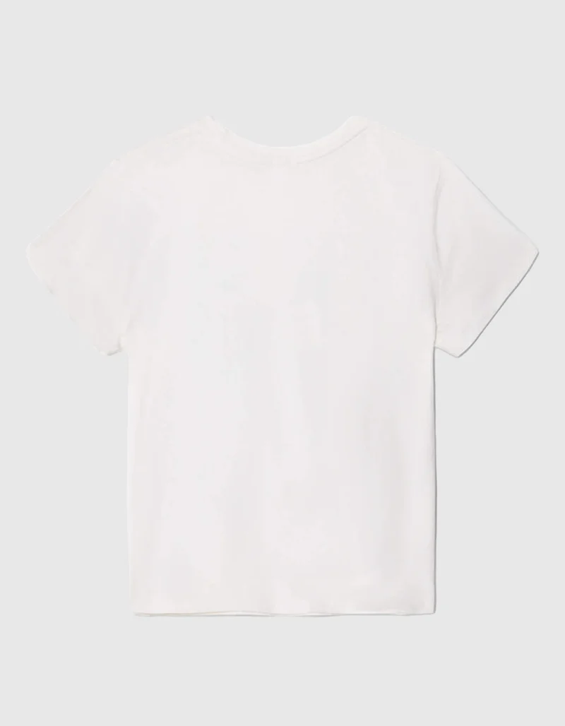 Bedrucktes T-Shirt Loose Summer im Vintage-Stil