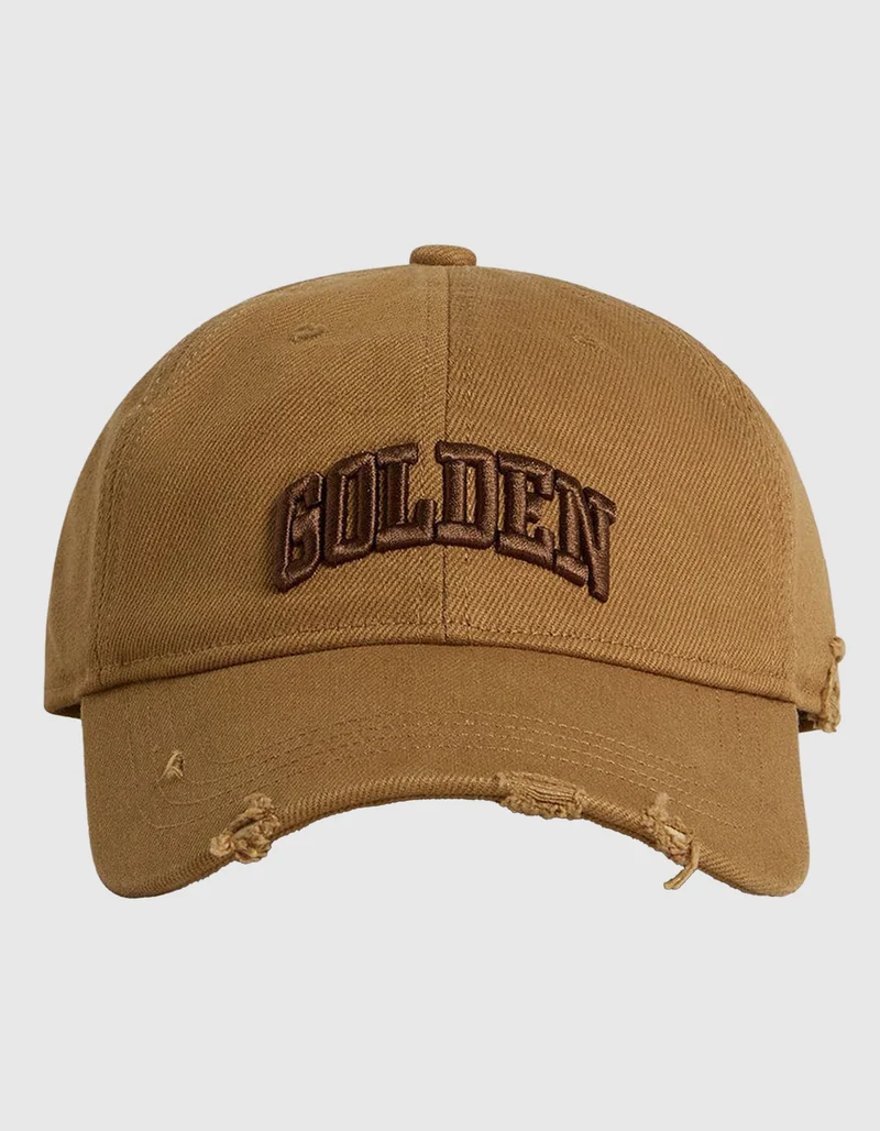 Destroyed Cap im Vintage-Stil mit Label Stickerei