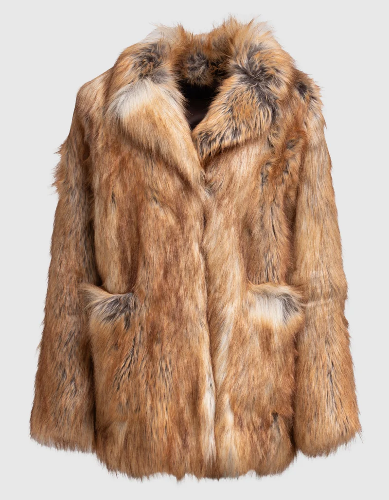 Oversize Faux Fur Jacke Carmen