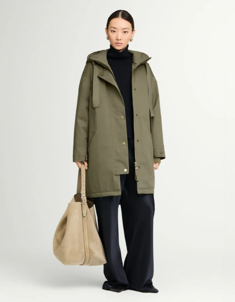 Parka Meta mit Kapuze