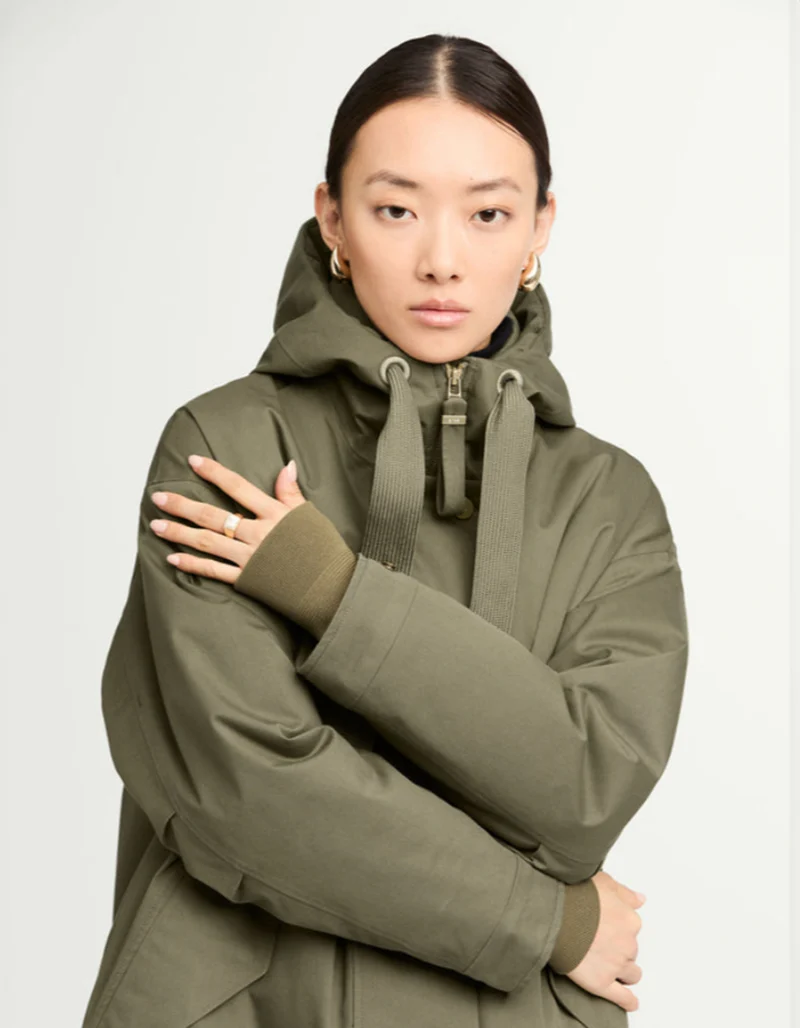 Parka Meta mit Kapuze