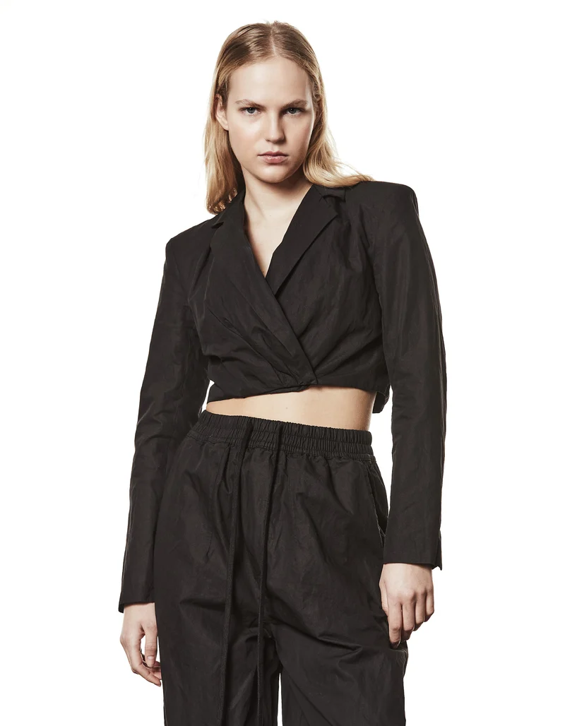 Cropped Blazer