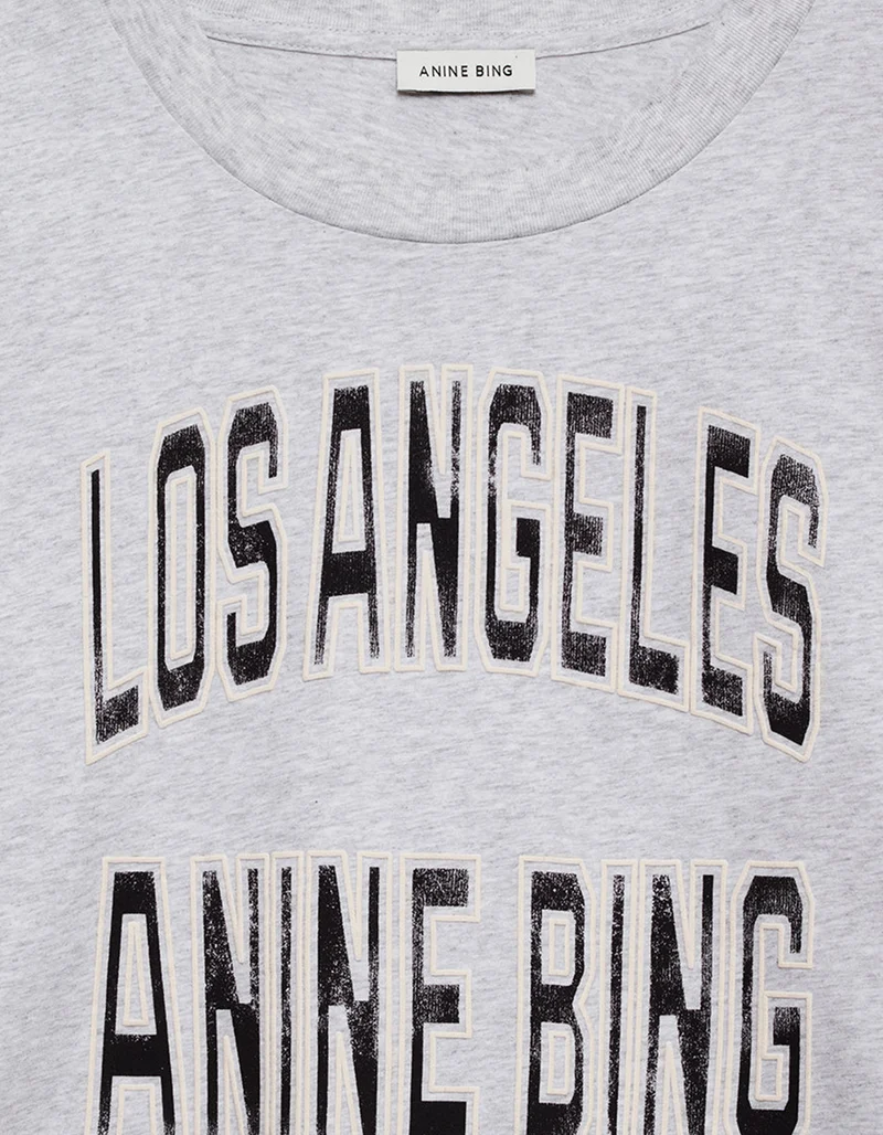 Bedrucktes Cropped T-Shirt Johnny im Vintage-Look