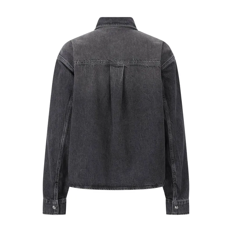Oversize-Jeansjacke