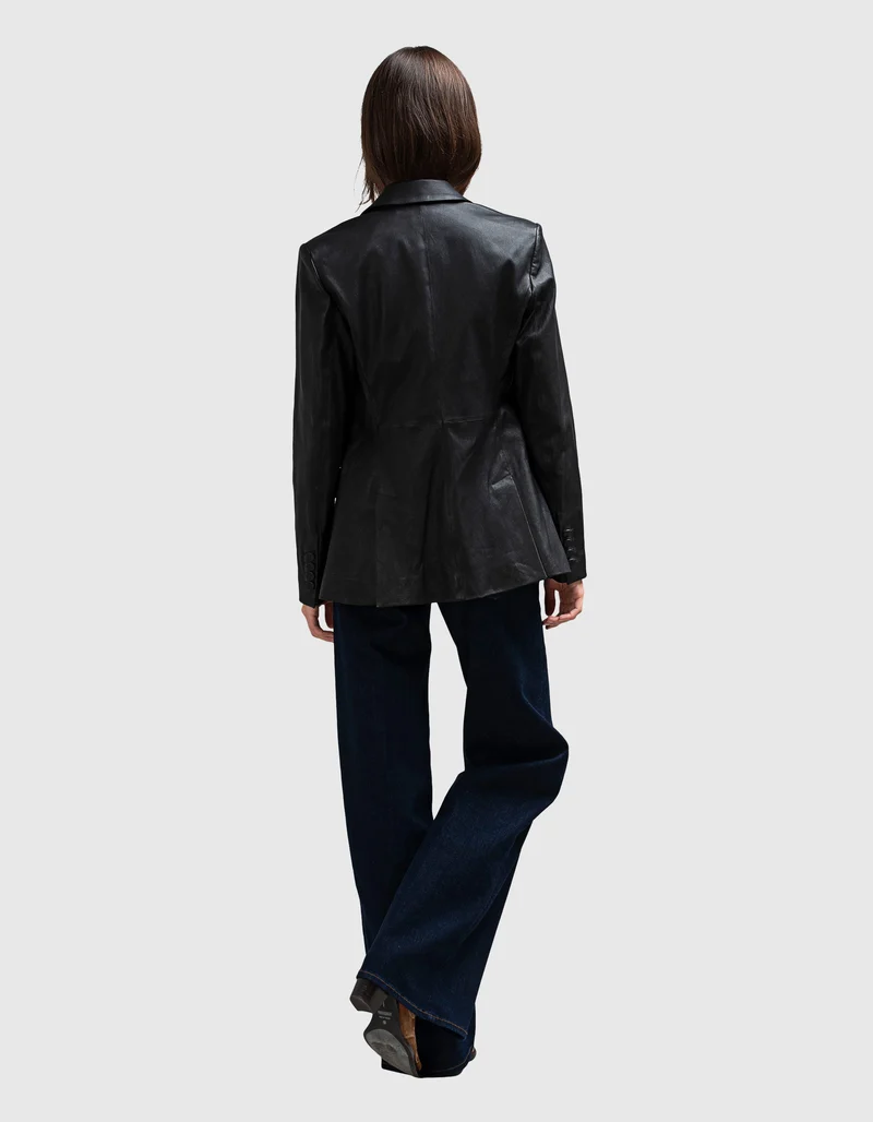 Lammleder-Blazer The Peak Lapel