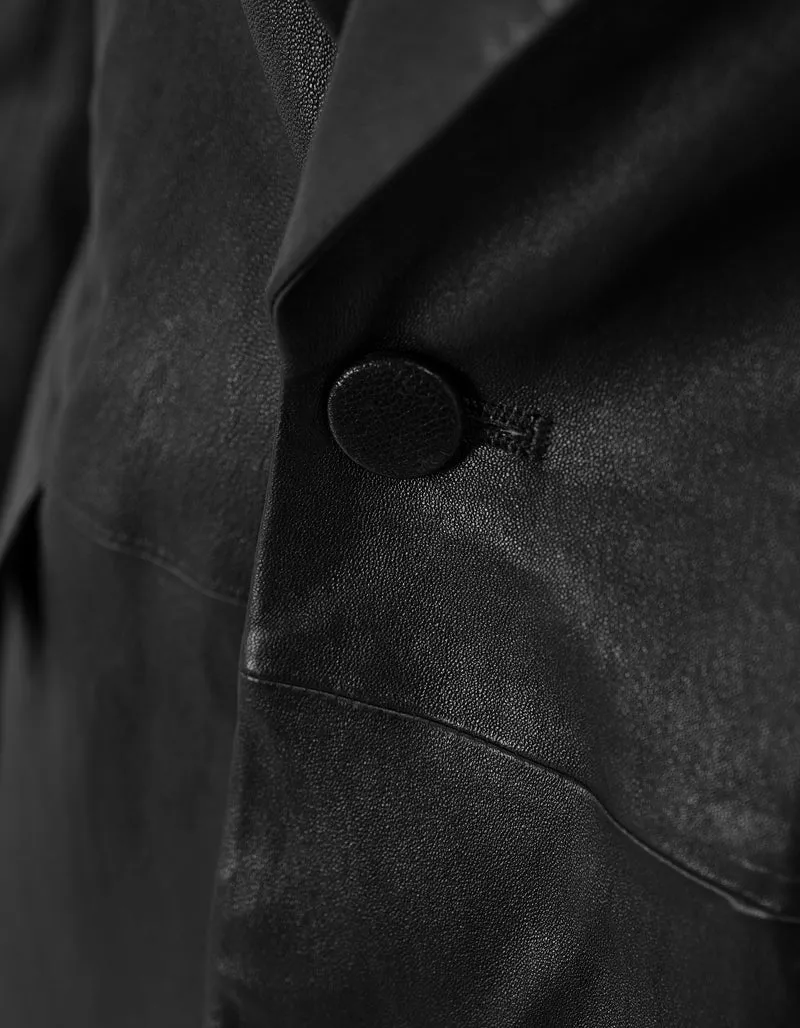 Lammleder-Blazer The Peak Lapel