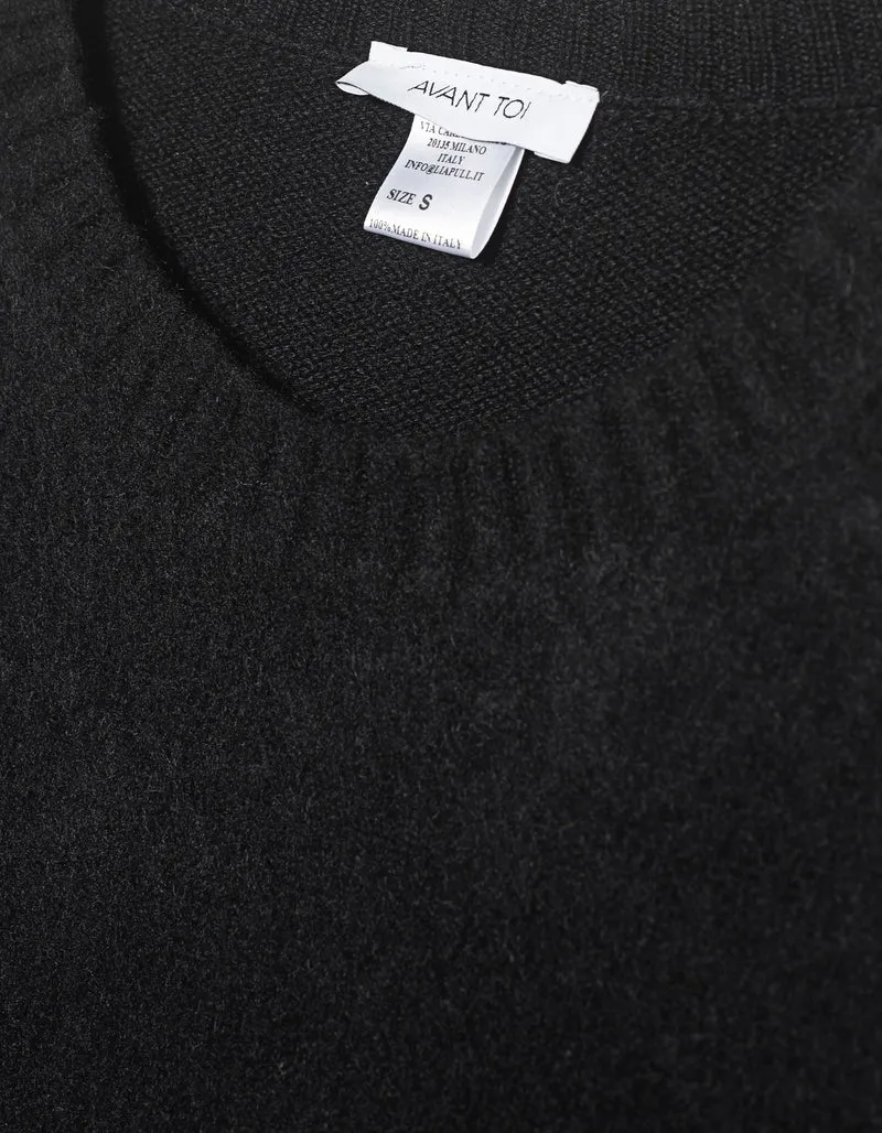 Kaschmirpullover Brushed Round Neck