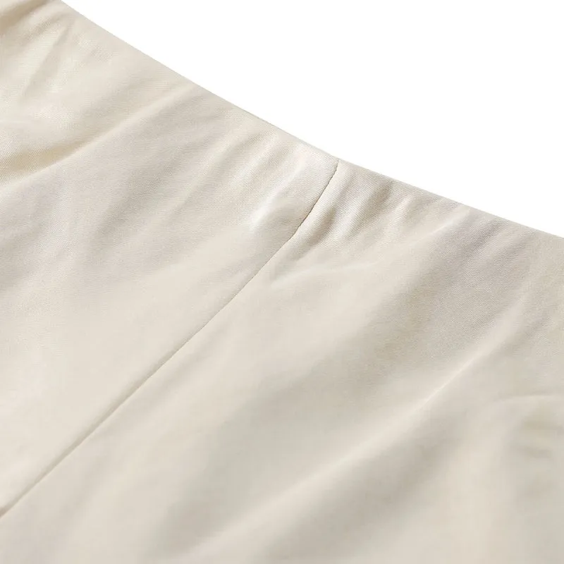 Schlupfhose aus Satin
