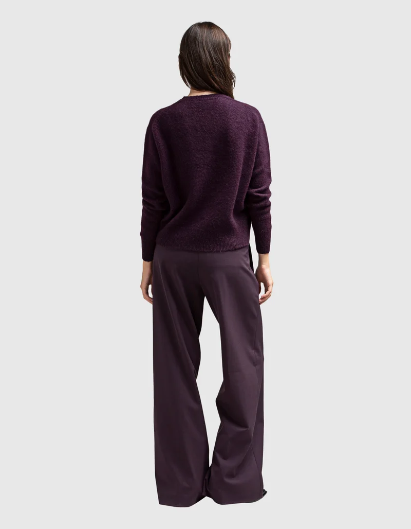 Brushed Kaschmir-Pullover