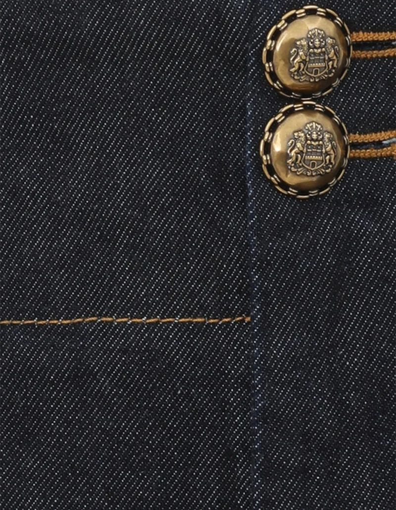 High-Waist Wide-Leg Bundfalten-Jeans Hypnotic Tailored