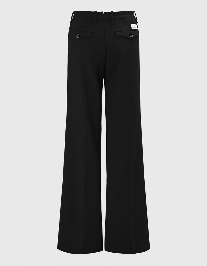 Woll-Mix Palazzo Chino Hose Nadia