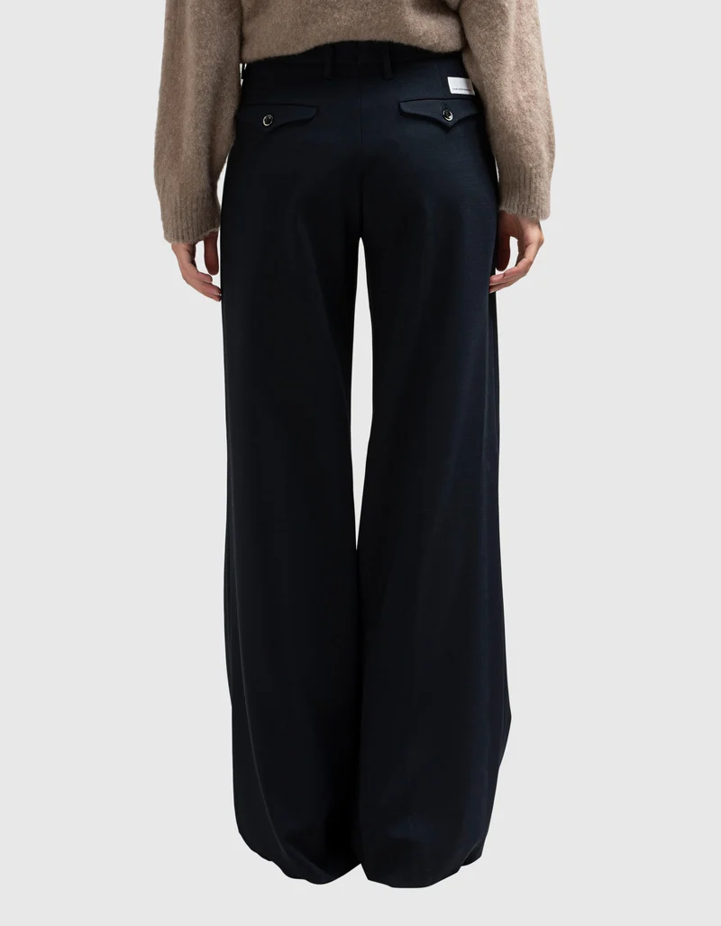 Woll-Mix Palazzo Chino Hose Nadia