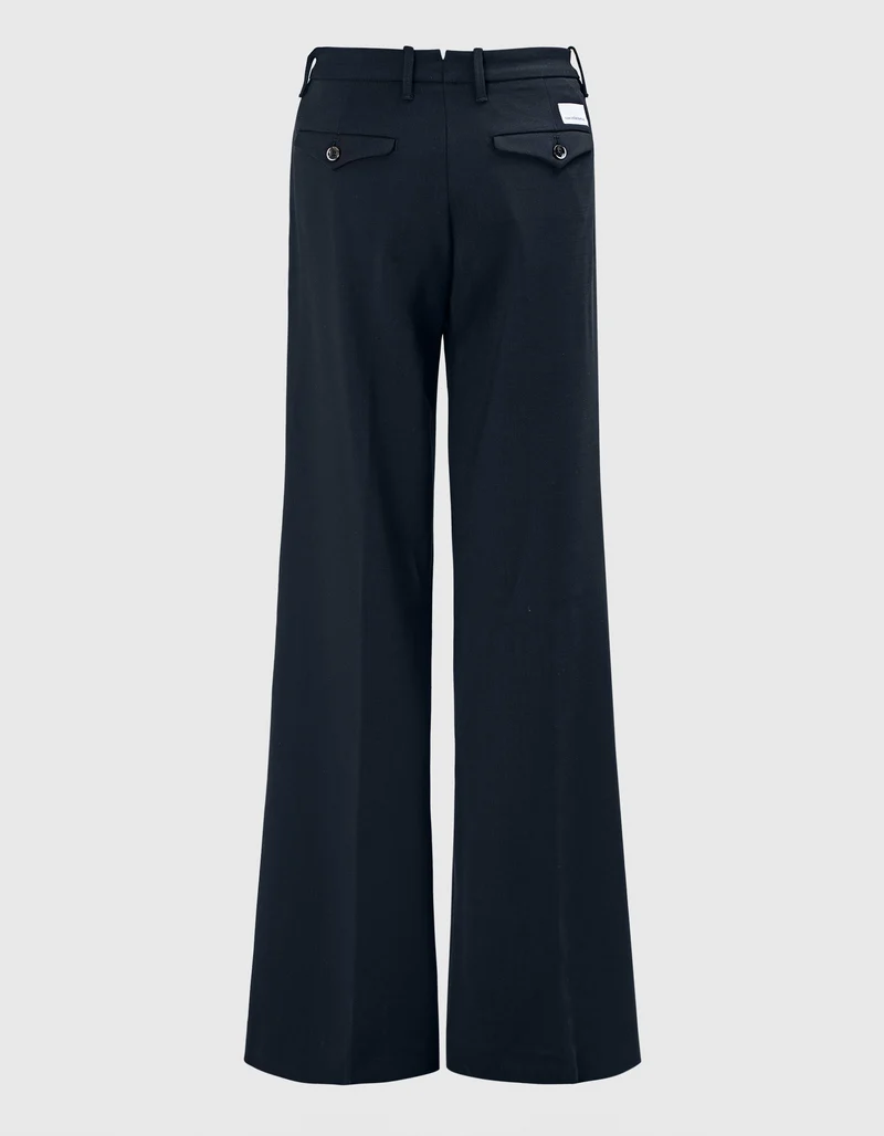 Woll-Mix Palazzo Chino Hose Nadia