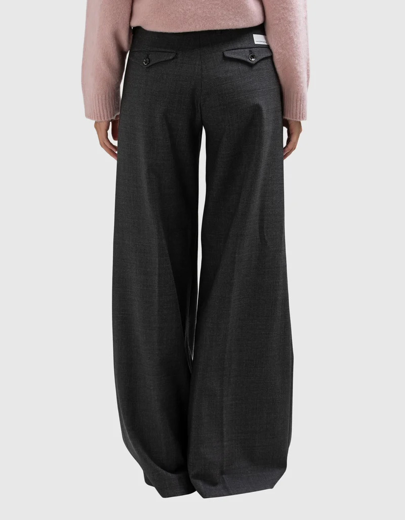 Woll-Mix Palazzo Chino Hose Nadia
