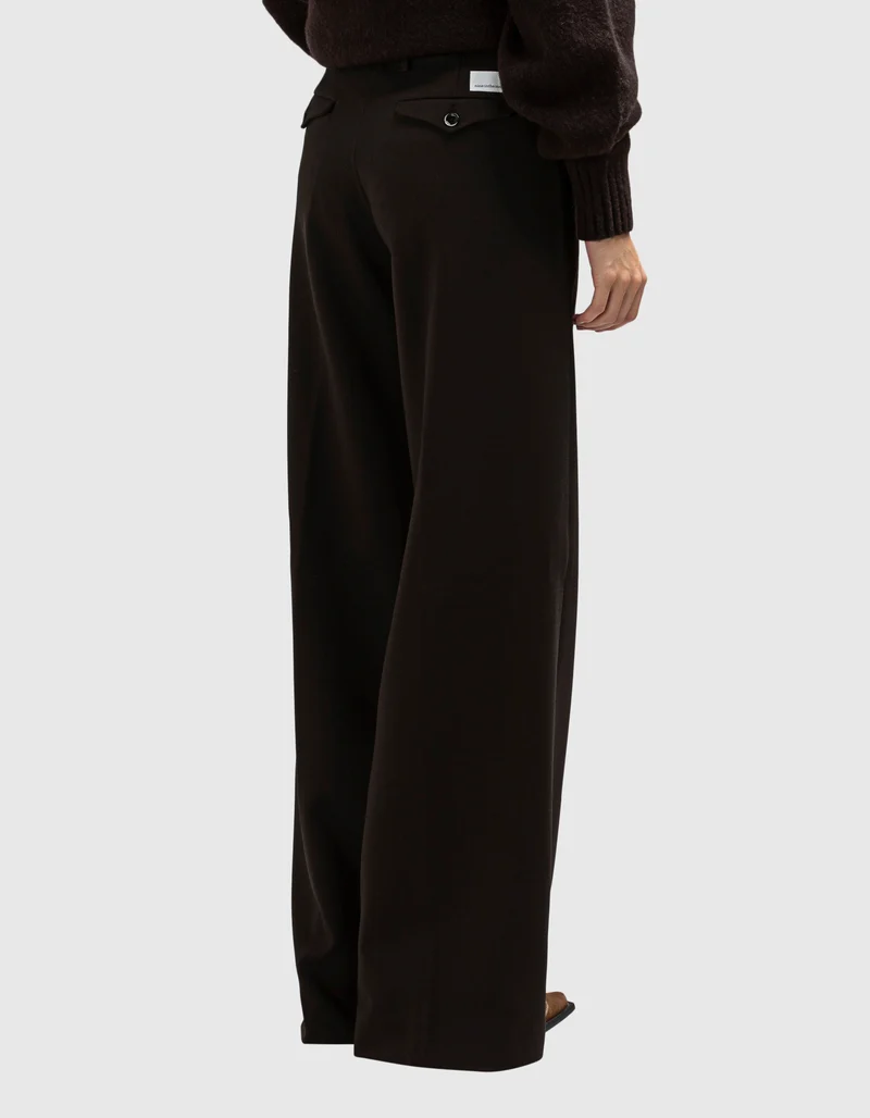 Woll-Mix Palazzo Chino Hose Nadia