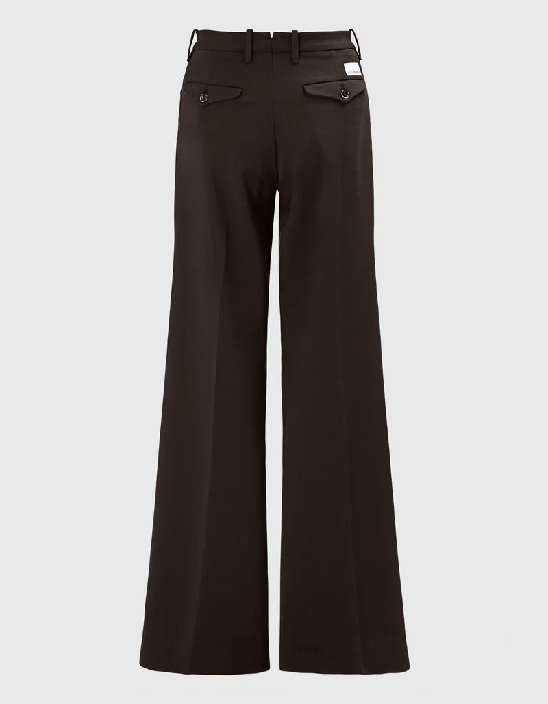 Woll-Mix Palazzo Chino Hose Nadia