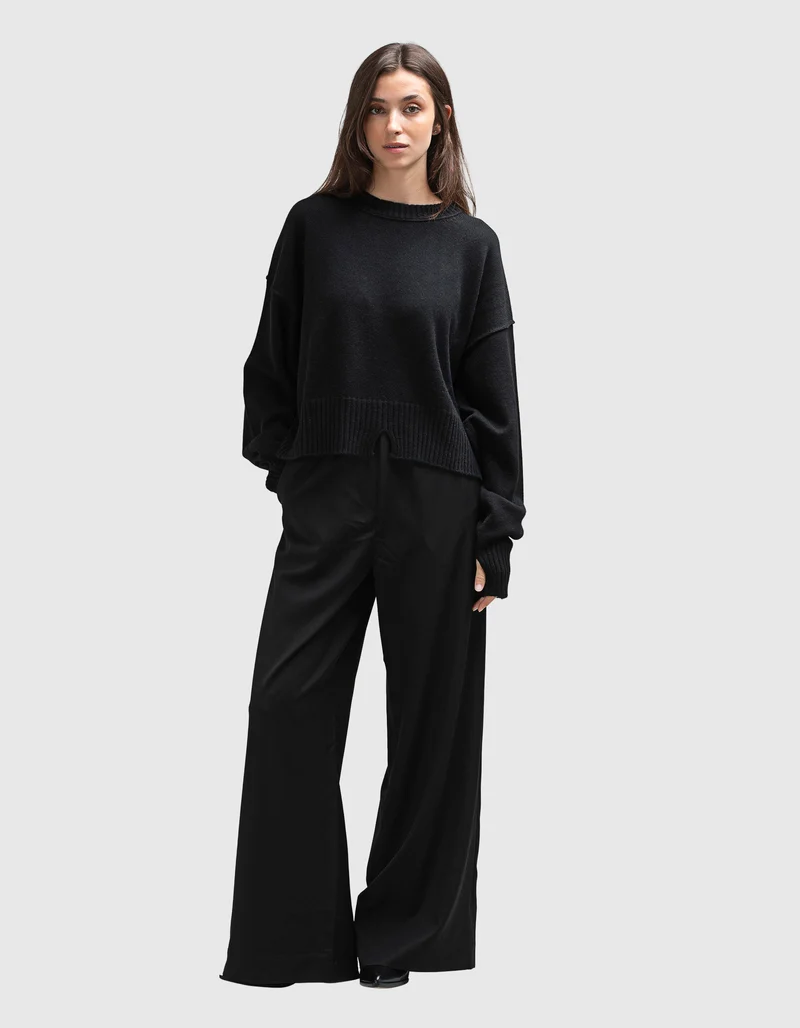 Boxy-Cut Kaschmir-Pullover