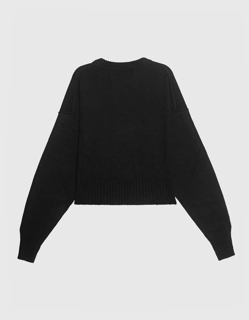 Boxy-Cut Kaschmir-Pullover