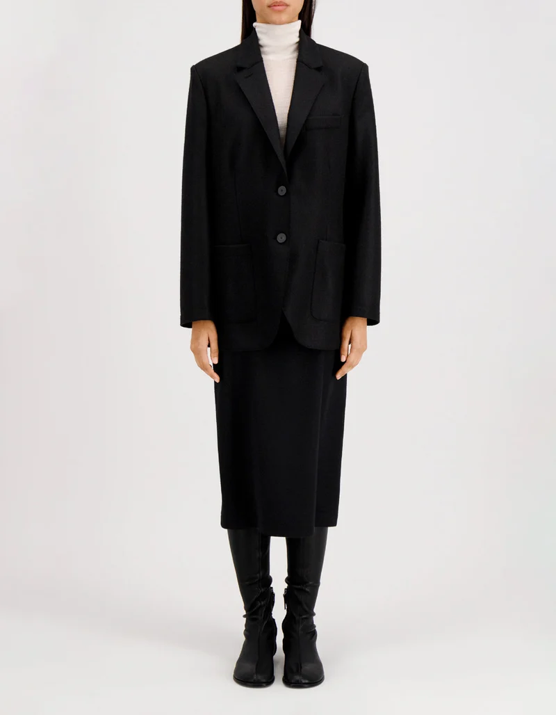 Blazer-Jacke aus Kaschmir