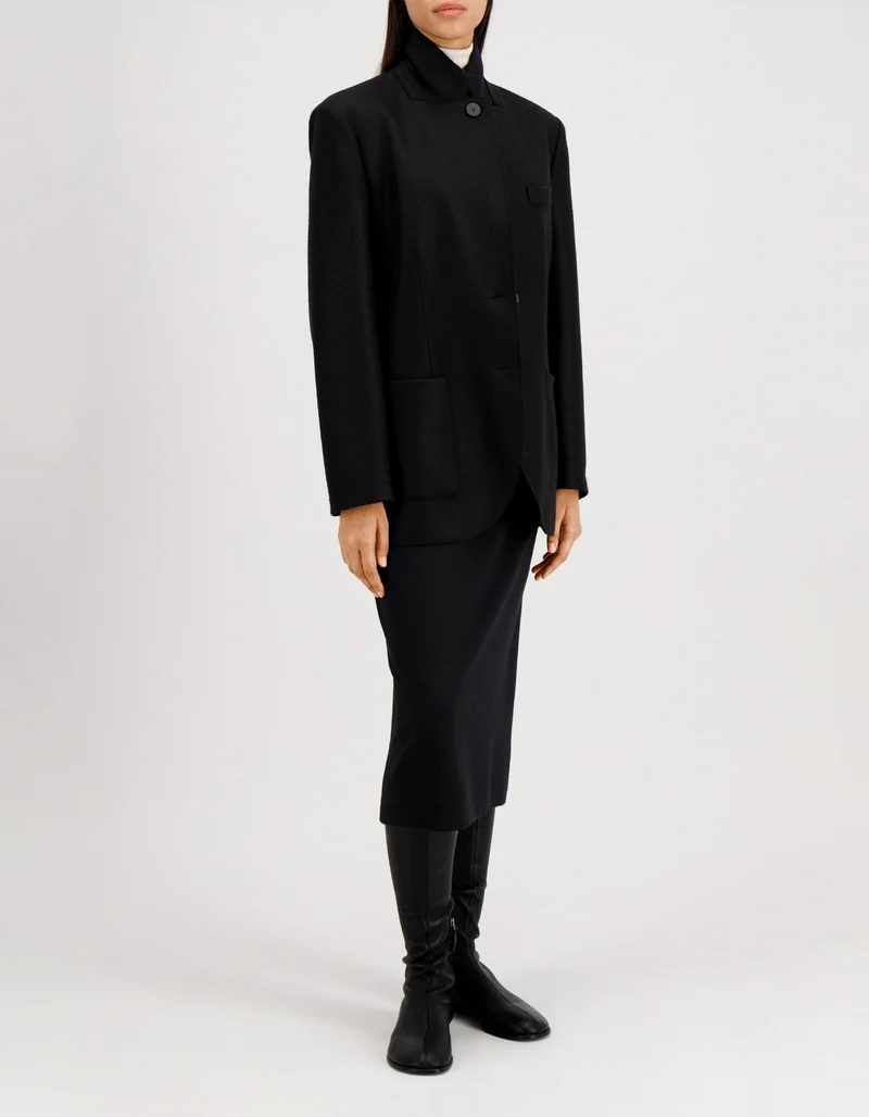 Blazer-Jacke aus Kaschmir