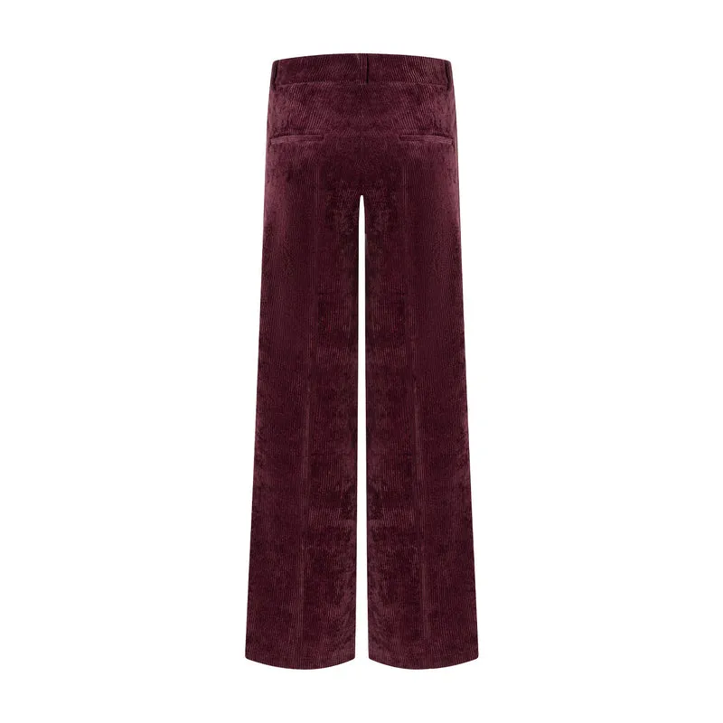 Straight-Fit Hose Amelie aus Cord