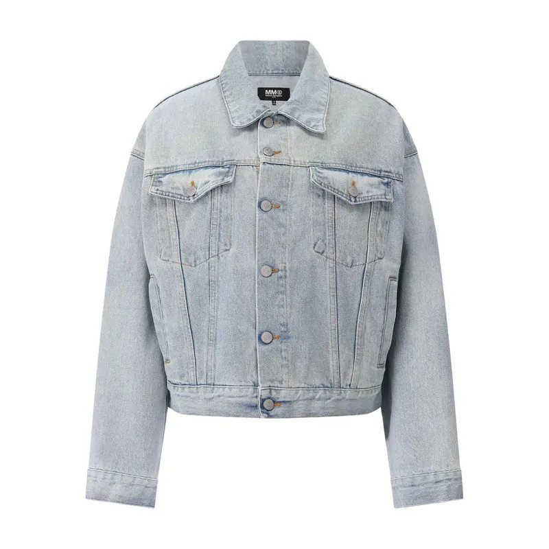 Oversized Jeansjacke