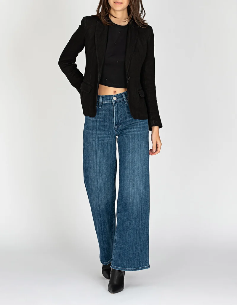 Leinen-Blazer