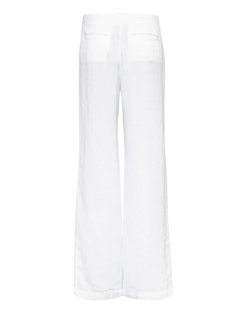 Flared-Leg Leinen-Hose