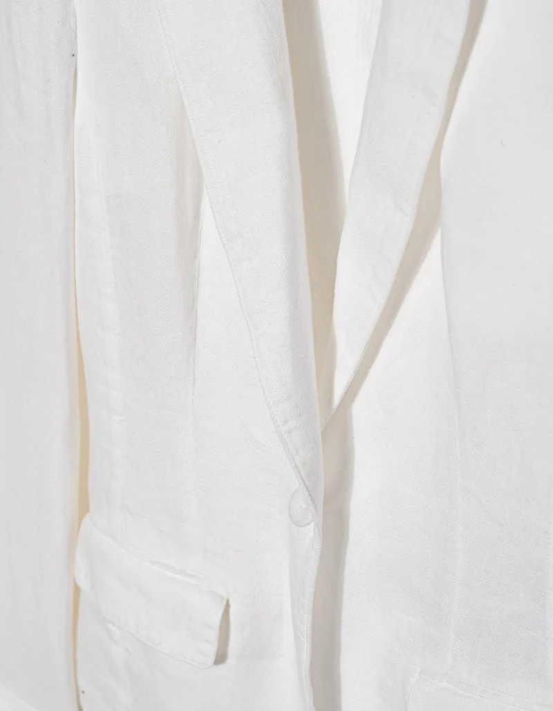 Leinen-Blazer