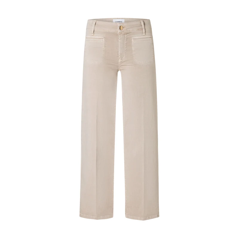 Cropped Baumwollhose Tess
