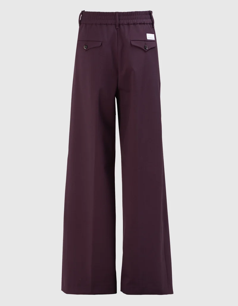 Wide-Leg Woll-Mix Hose Astrid