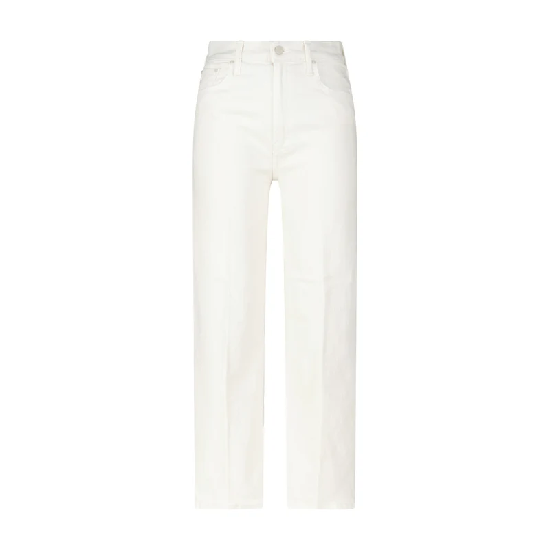 Cropped Straight-Leg Jeans