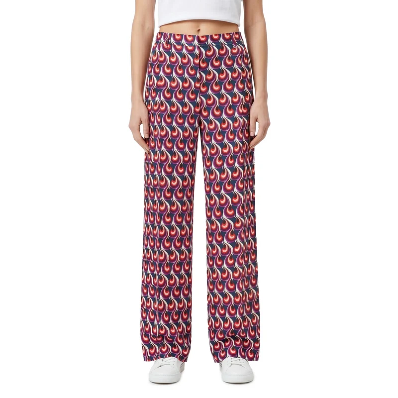 Hose mit Swirly Muster