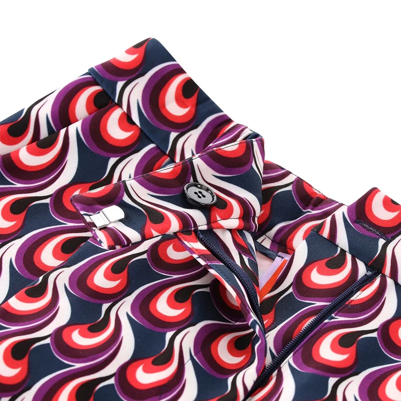 Hose mit Swirly Muster