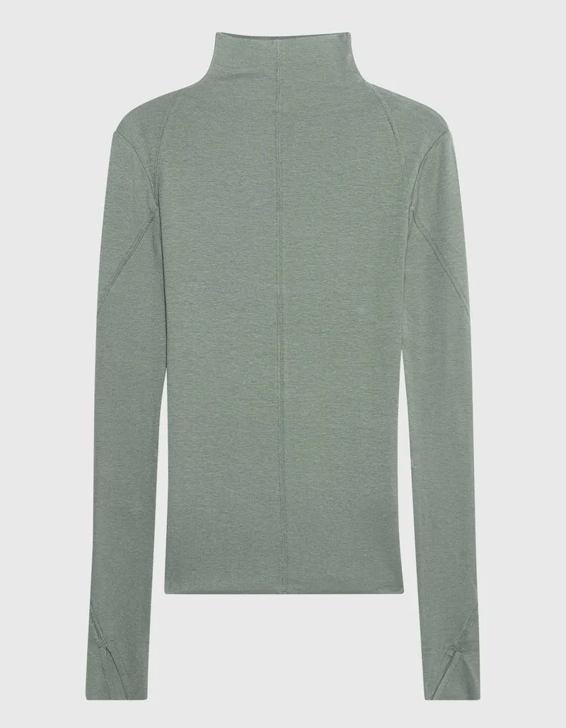 Longsleeve mit Stehkragen