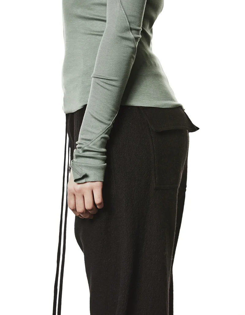 Longsleeve mit Stehkragen