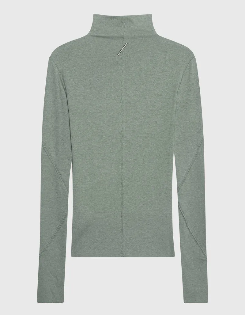 Longsleeve mit Stehkragen