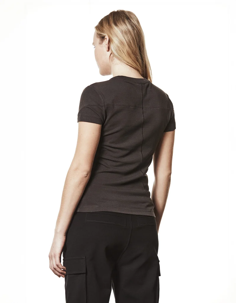 Bedrucktes T-Shirt mit Rundhalsausschnitt