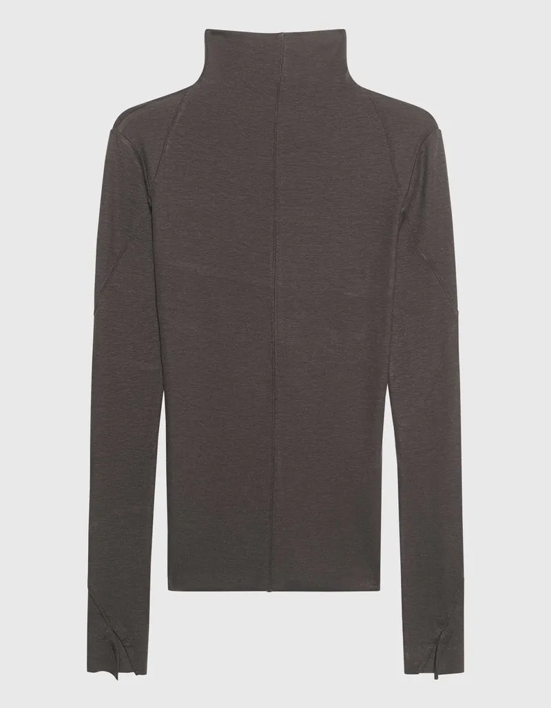 Longsleeve mit Stehkragen