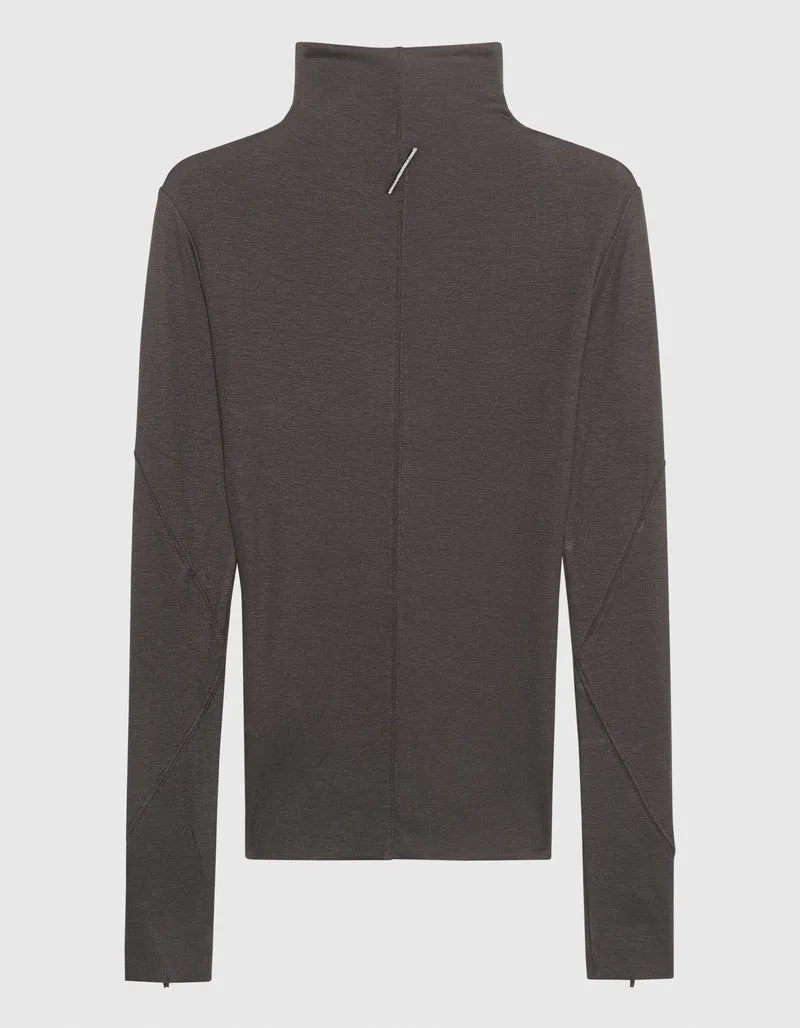 Longsleeve mit Stehkragen