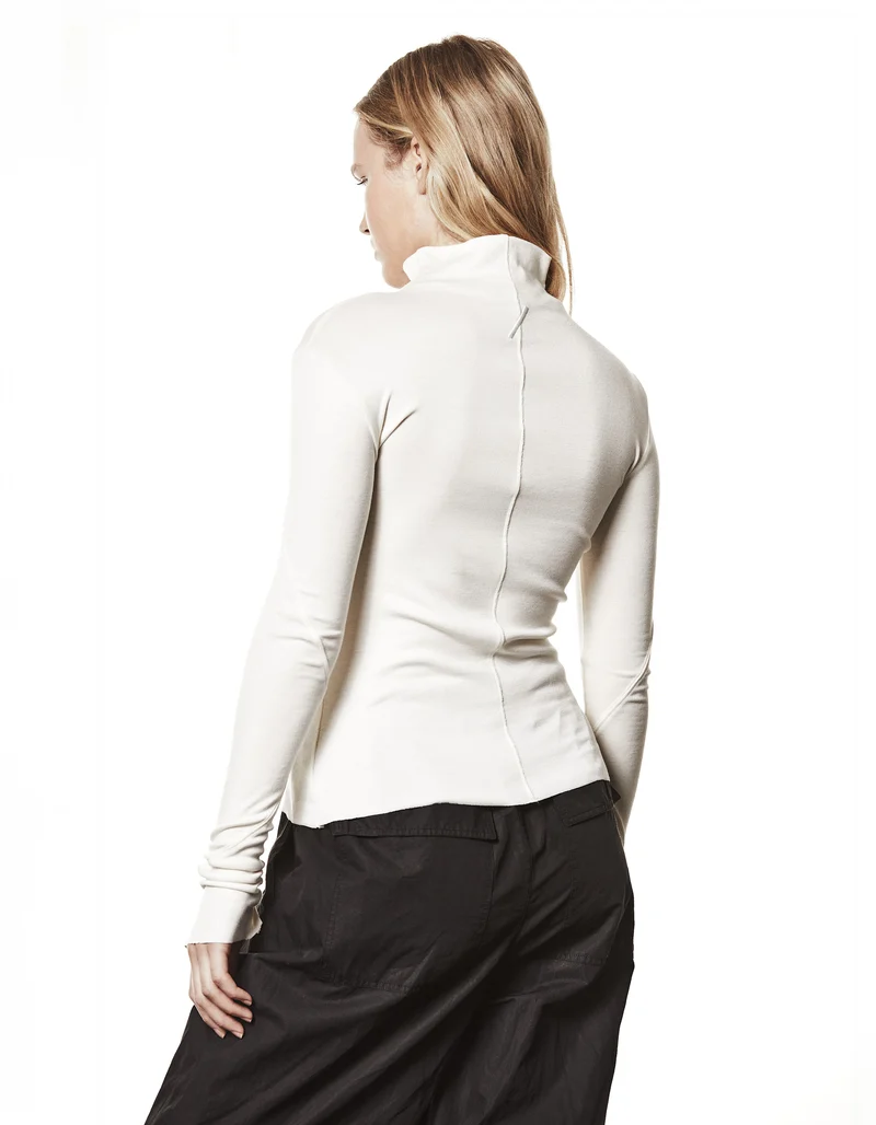 Longsleeve mit Stehkragen
